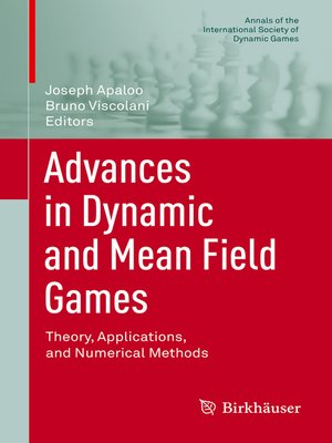 cover image of Advances in Dynamic and Mean Field Games